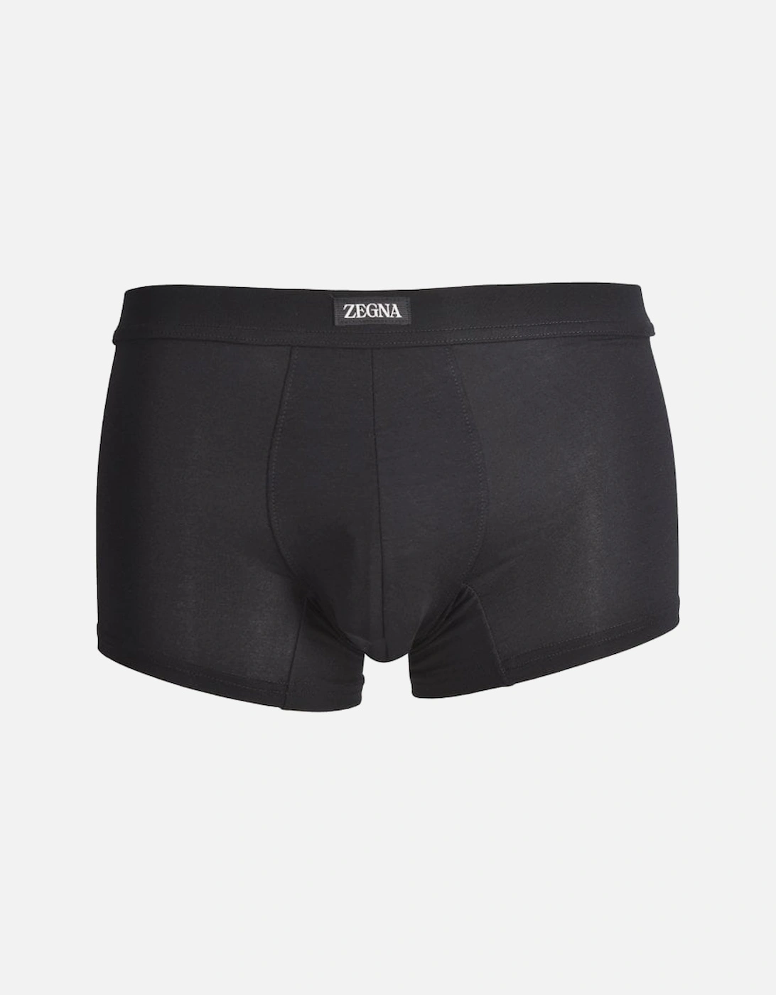 Micromodal Stretch Boxer Trunk, Black, 4 of 3