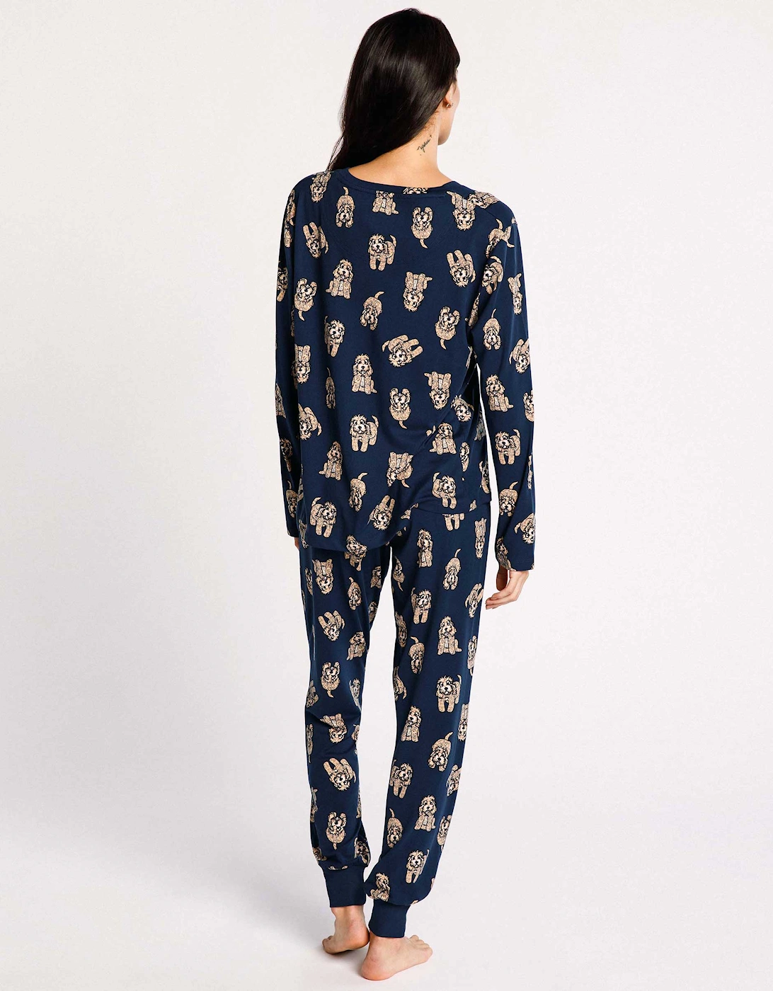 Cockapoo Print Long Pyjamas