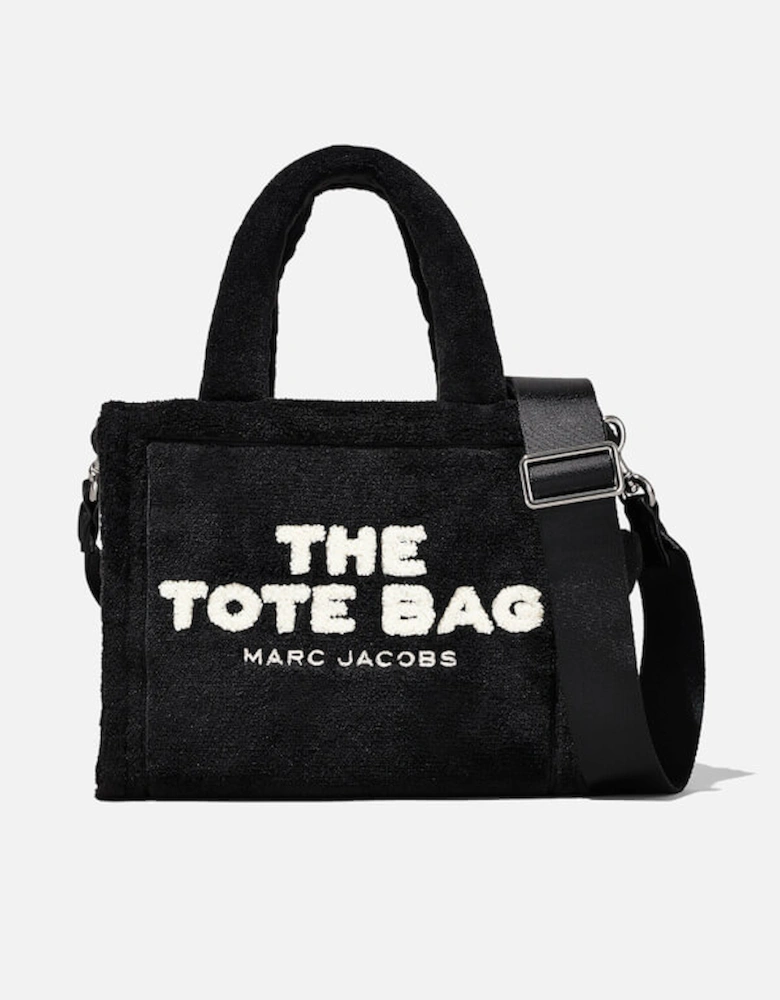Home - Designer Brands - - Women's The Small Terry Tote - Black - - Women's The Small Terry Tote - Black