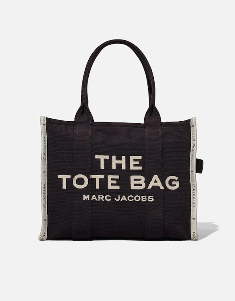 Women's The Large Jacquard Tote Bag - Black