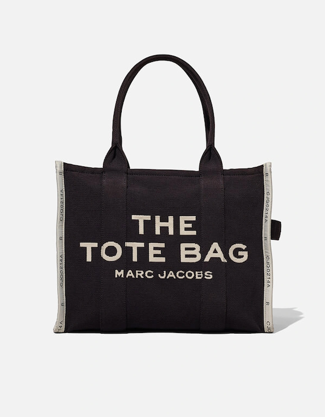 Women's The Large Jacquard Tote Bag - Black, 2 of 1