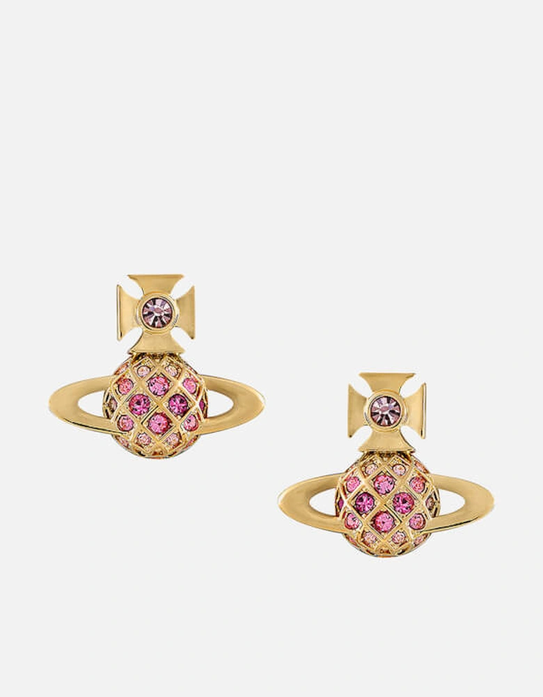 Willa Bas Relief Gold-Tone Stud Earrings