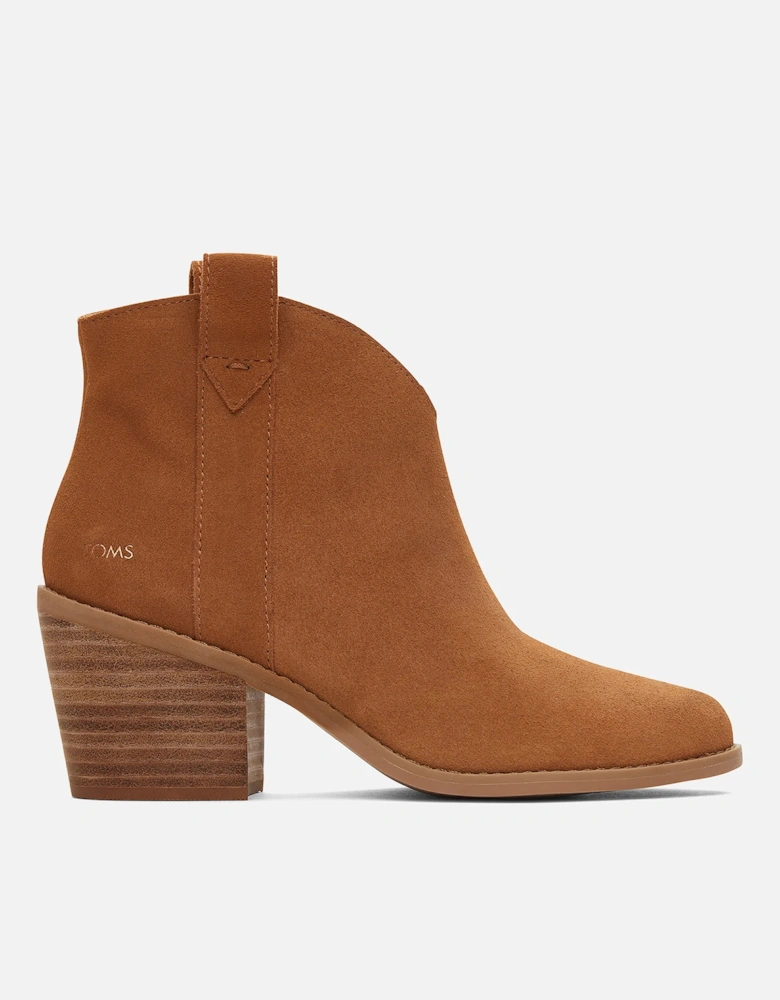 Women's Constance Suede Western Boots - - Home - Women's Constance Suede Western Boots