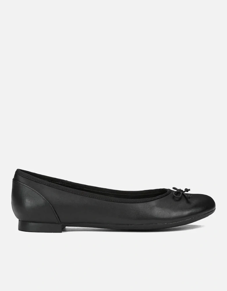 Women's Couture Leather Ballet Flats - Black - - Xiaoling - Mag Gao - Sanchez - Home - Women's Couture Leather Ballet Flats - Black