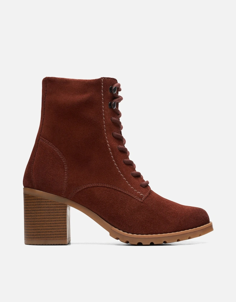 Clarkwell Suede Heeled Boots - - Home - Women's Shoes - Women's Boots - Women's Heeled Boots - Clarkwell Suede Heeled Boots