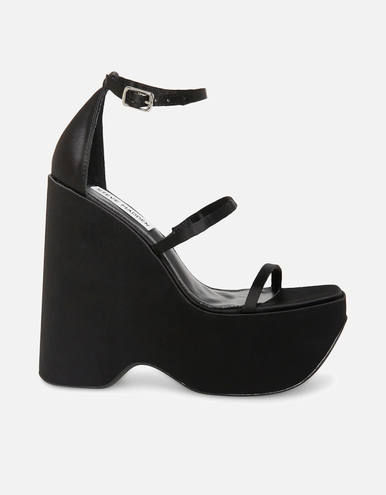 Varia Satin Platform Sandals - - Home - Women's Shoes - Women's High Heels - Women's Heeled Sandals - Varia Satin Platform Sandals