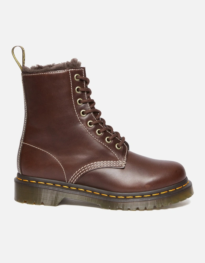 Dr. Martens Women's 1460 Serena Leather 8-Eye Boots - Dr. Martens - Home - Dr. Martens Women's 1460 Serena Leather 8-Eye Boots