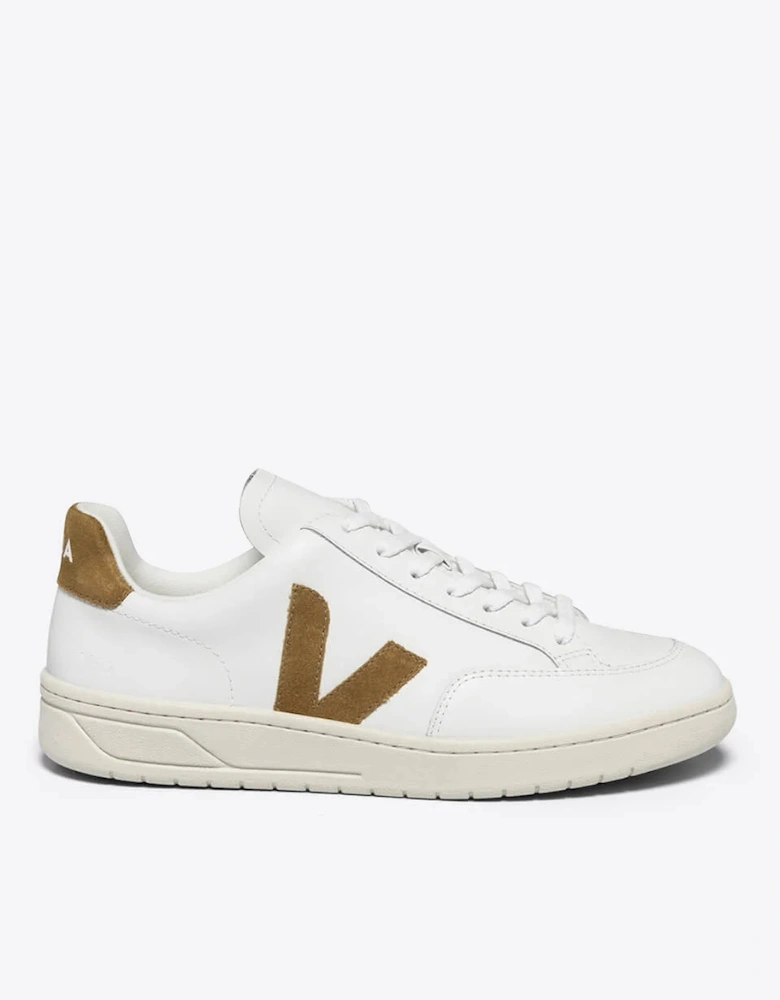 Women's V-12 Logo-Appliquéd Leather and Suede Trainers - - Home - Women's Shoes - Women's Trainers - Women's Low Top Trainers - Women's V-12 Logo-Appliquéd Leather and Suede Trainers