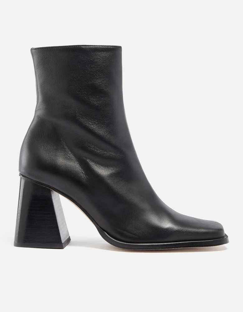 Women's South Leather Heeled Boots - - Home - Women's South Leather Heeled Boots