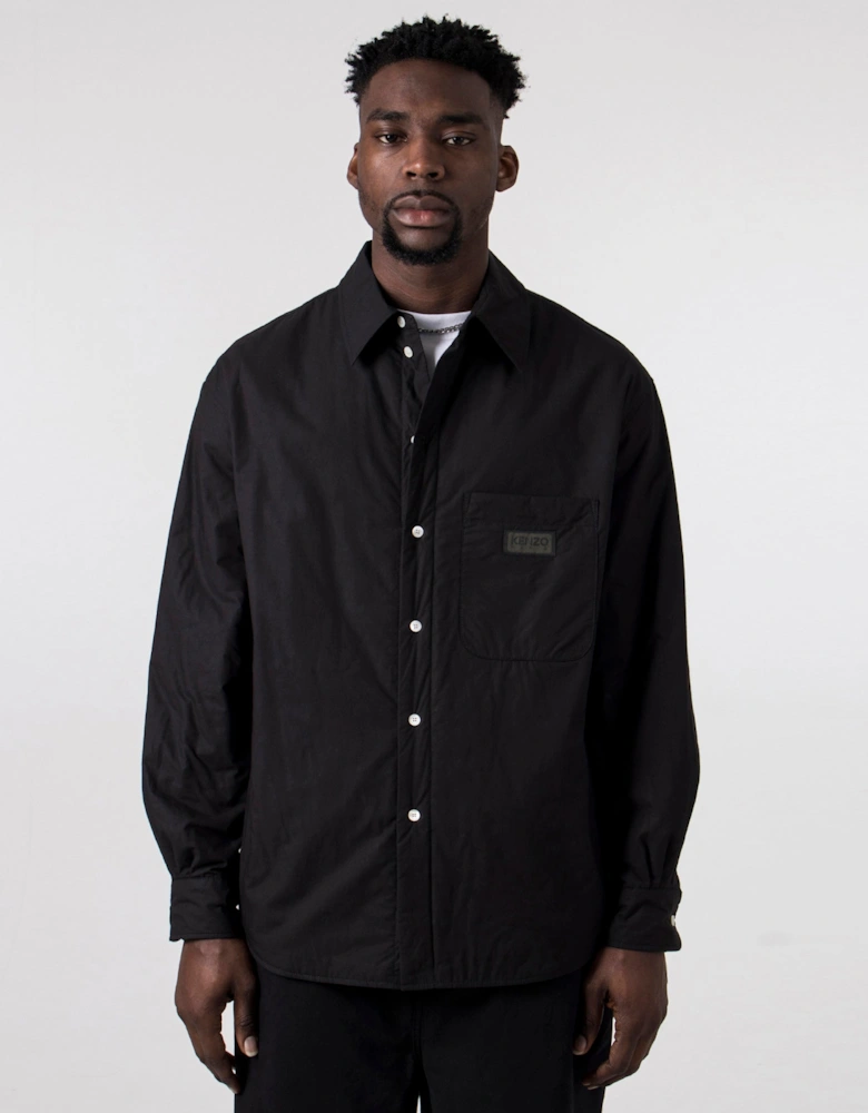 Bicolour Paris Padded Overshirt