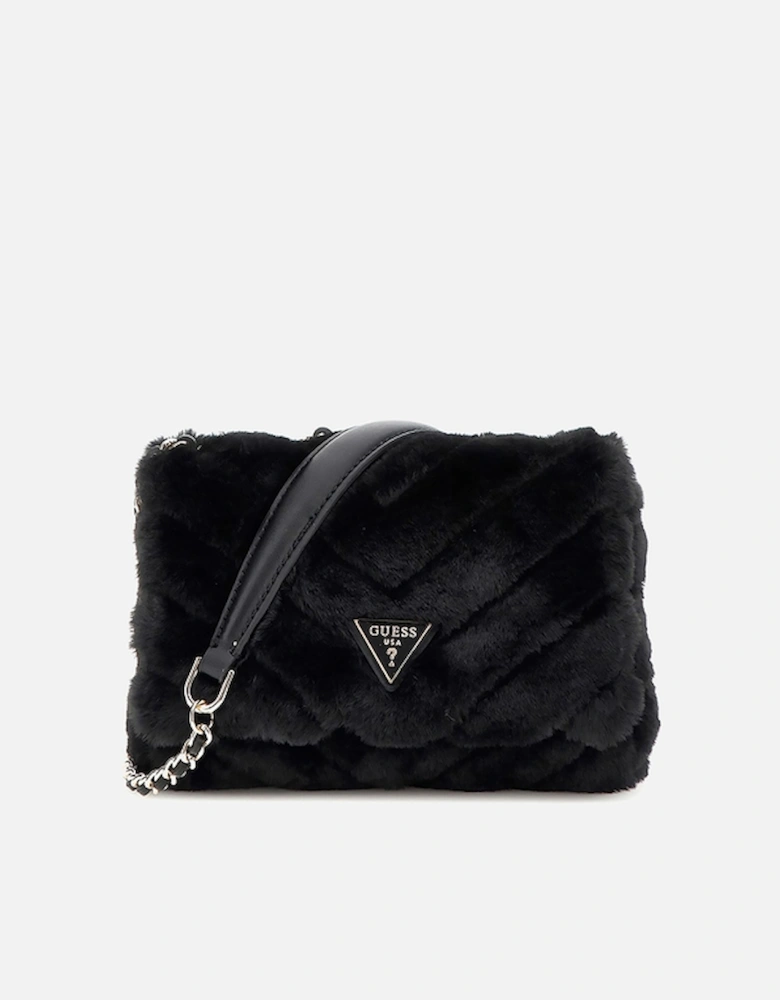 Katine Mini Faux Fur Crossbody Bag