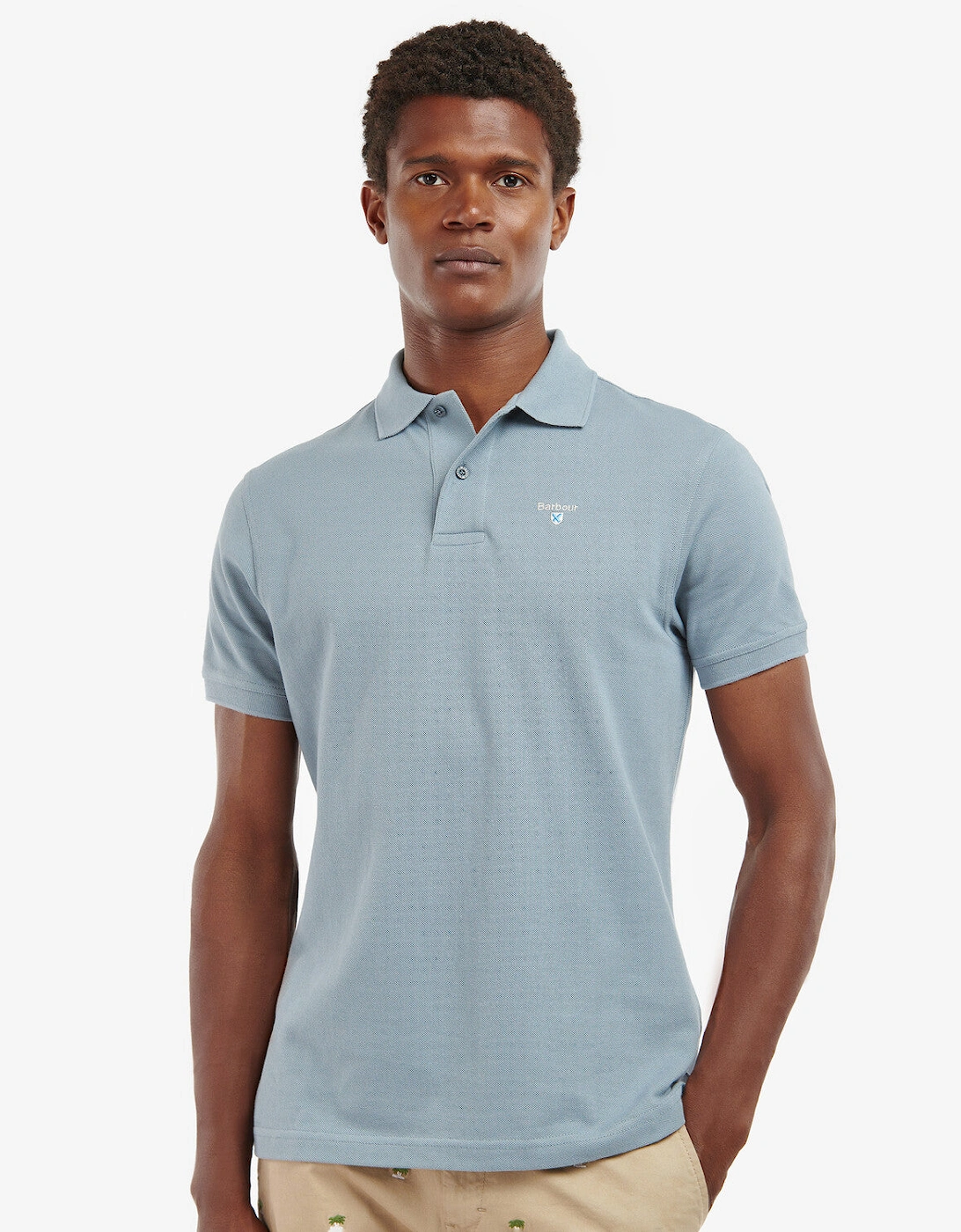 Sports Polo BL45 Washed Blue