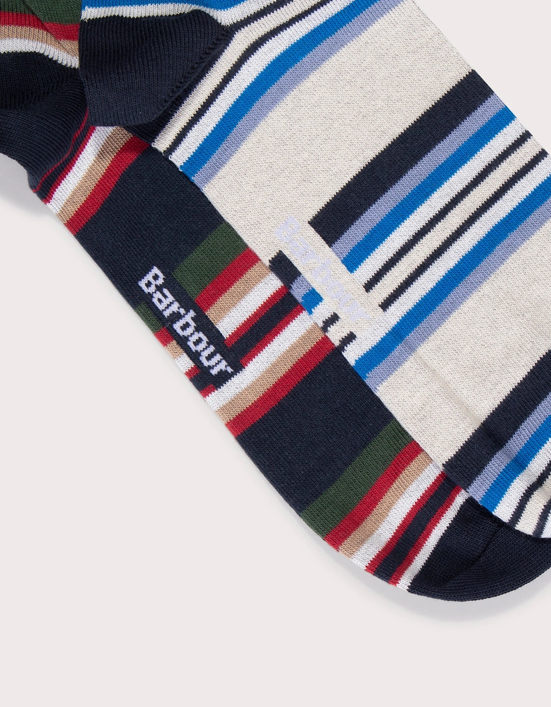 Summer Stripe 2 Pack Socks