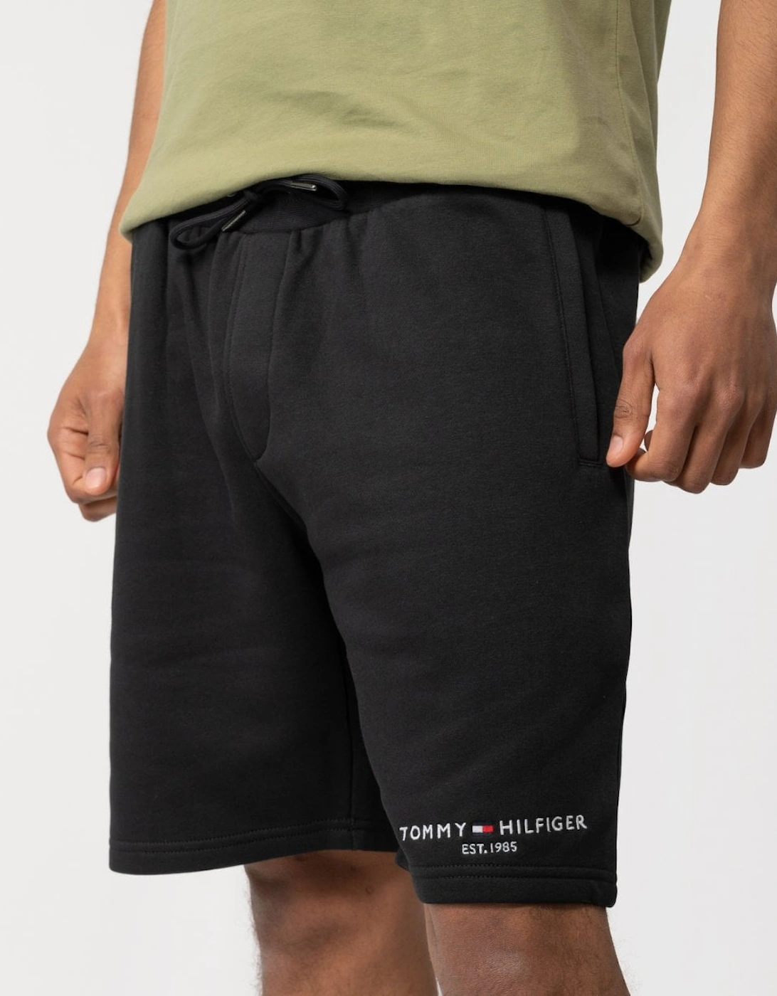 Small Tommy Logo Mens Sweat Shorts