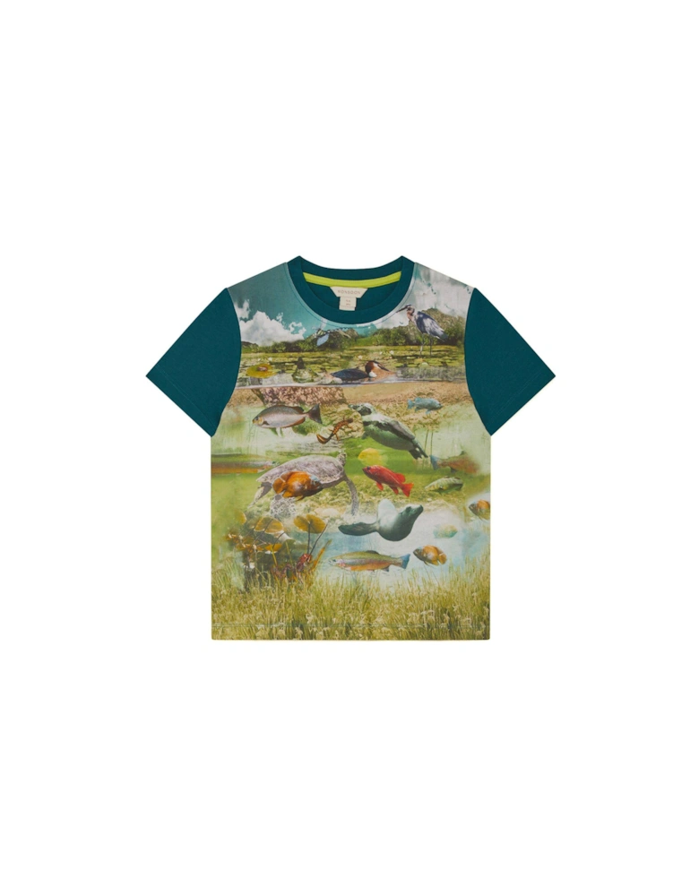 Boys Pond Life T-shirt - Multi