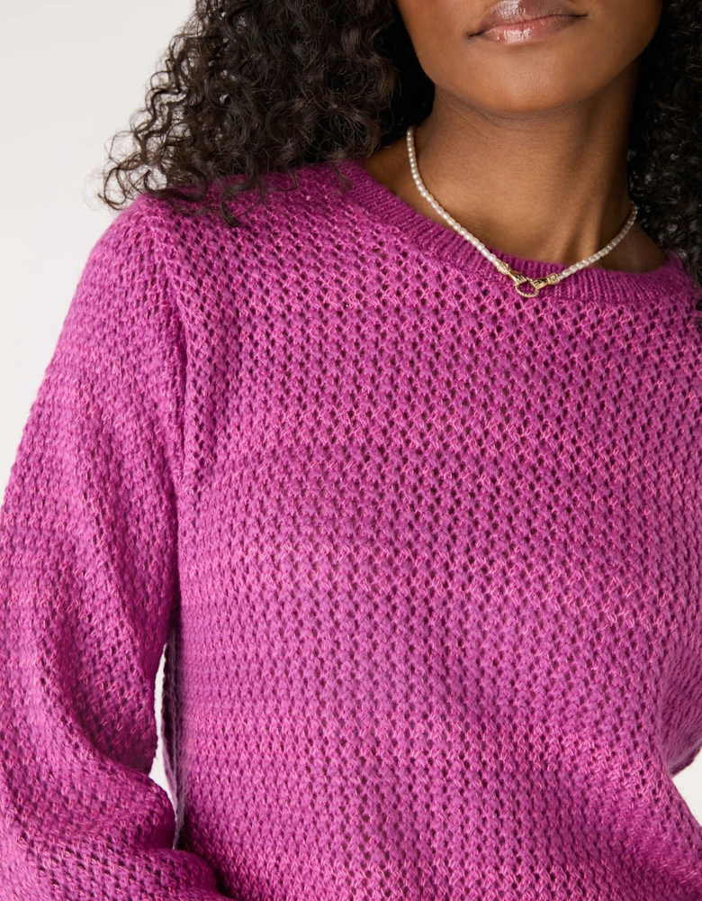 Imogen Jumper in Magenta