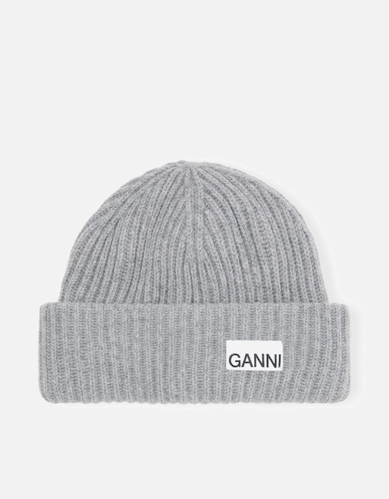 Ribbed Wool Beanie