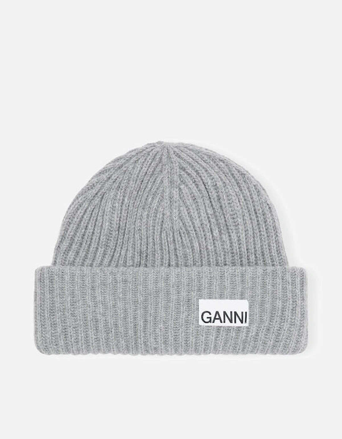 Ribbed Wool Beanie, 2 of 1