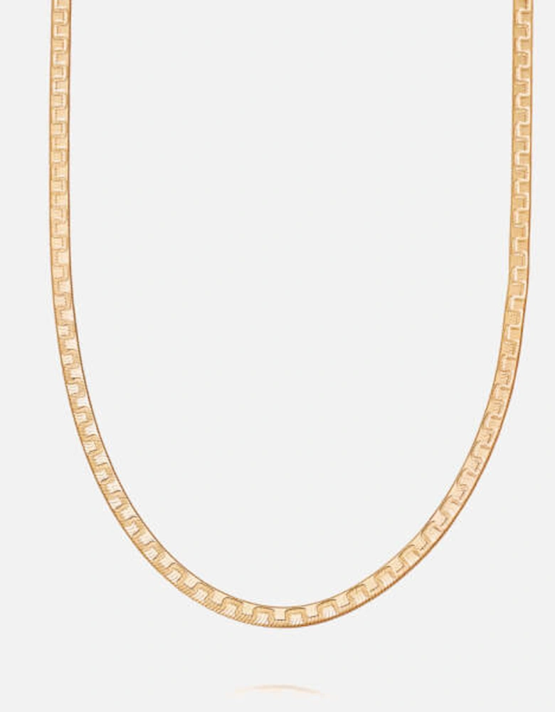 Estée Lalonde Goddess 18-Karat Gold-Plated Necklace