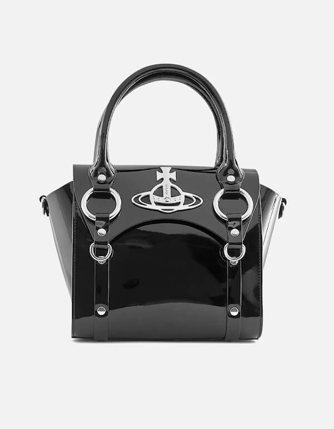 Betty Small Patent Leather Handbag, 2 of 1