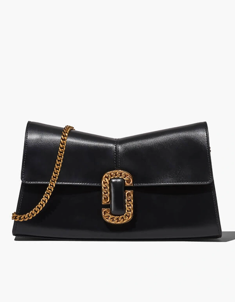 St Marc Coated Leather Clutch Bag