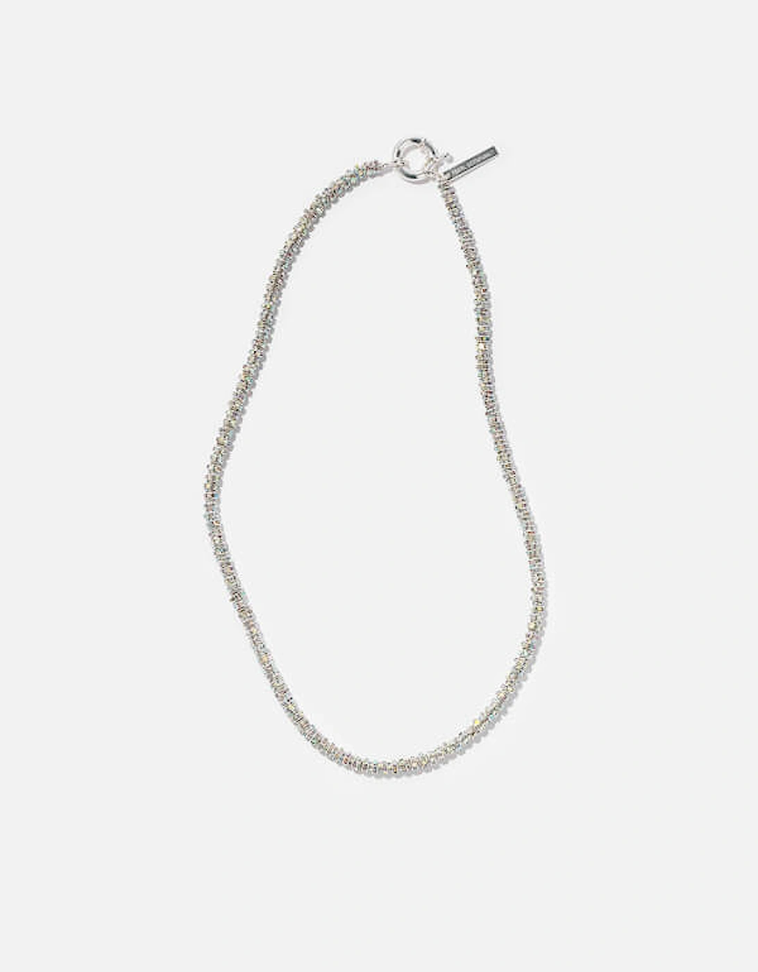Pearl Octopuss.y Skinny Silver-Plated Crystal Necklace, 2 of 1