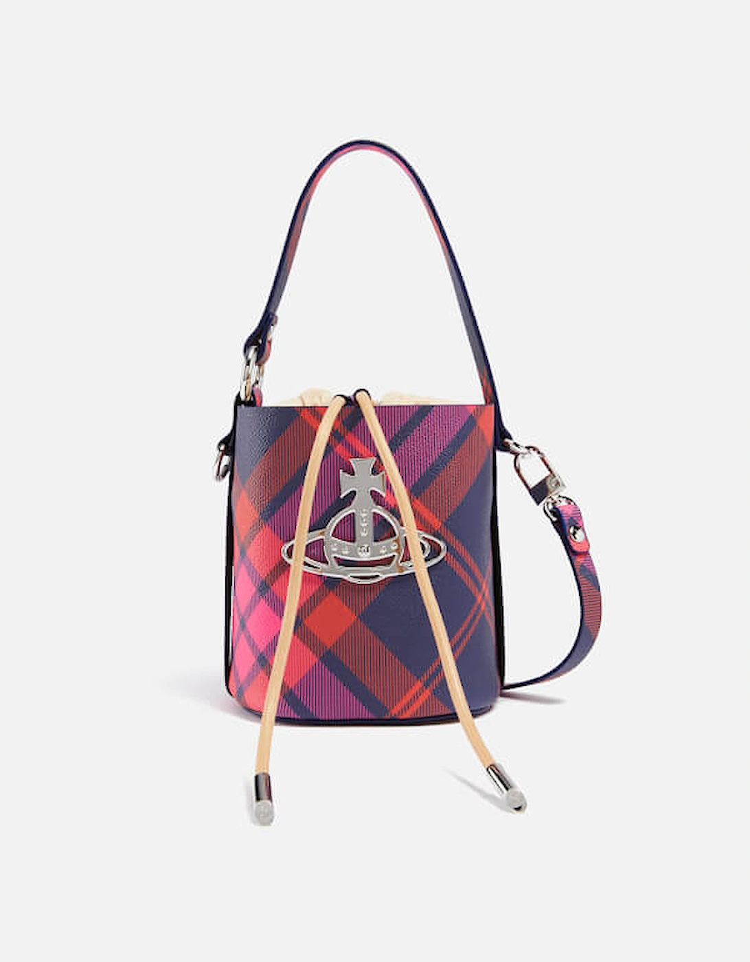 Daisy Printed Leather Bucket Bag, 2 of 1