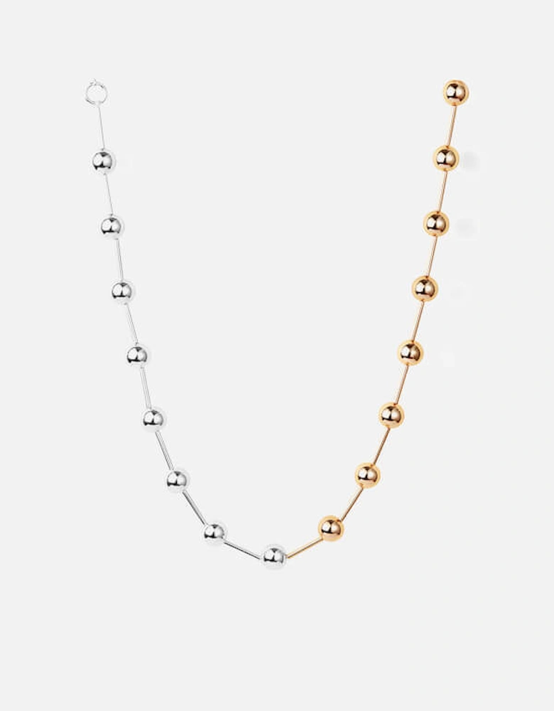 Celeste Gold Silver-Tone Necklace