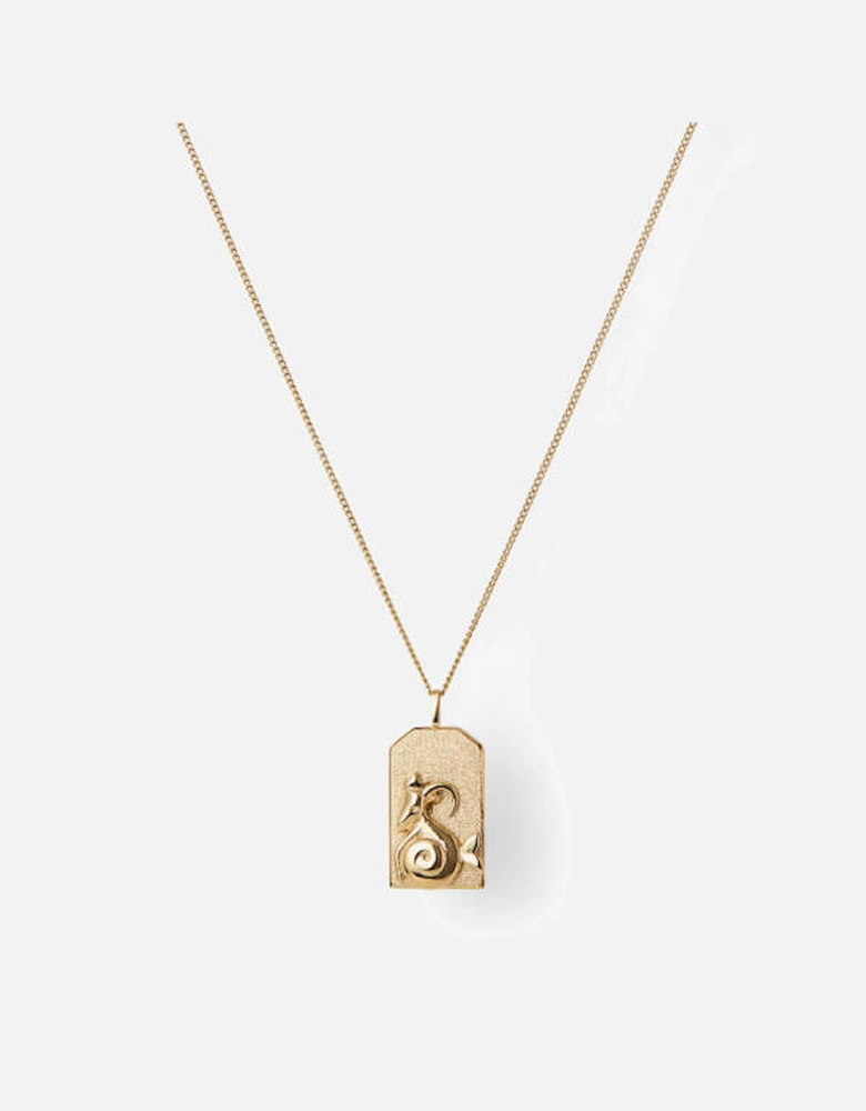 Zodiac Capricorn Gold-Plated Necklace