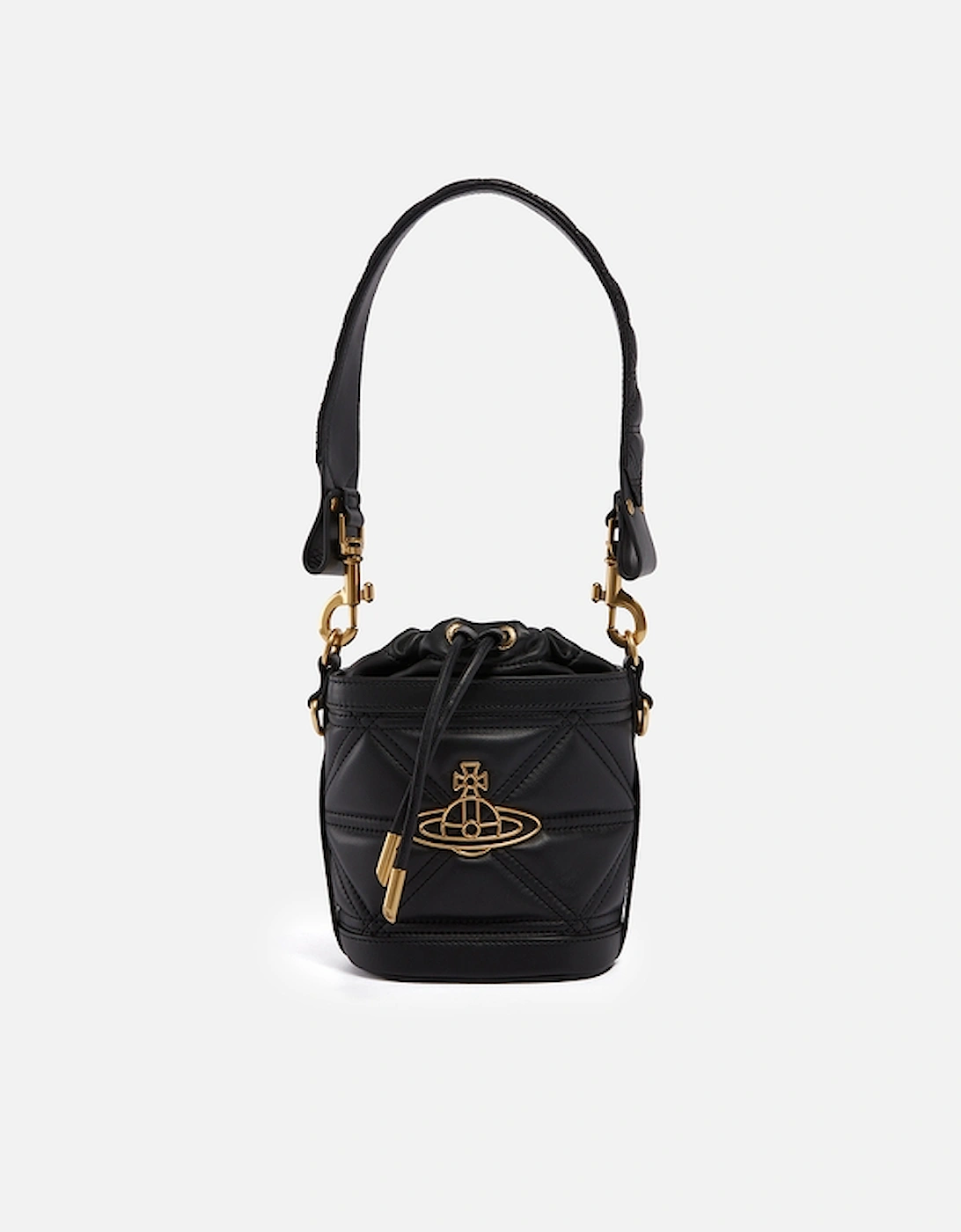 Kitty Small Leather Bucket Bag, 2 of 1
