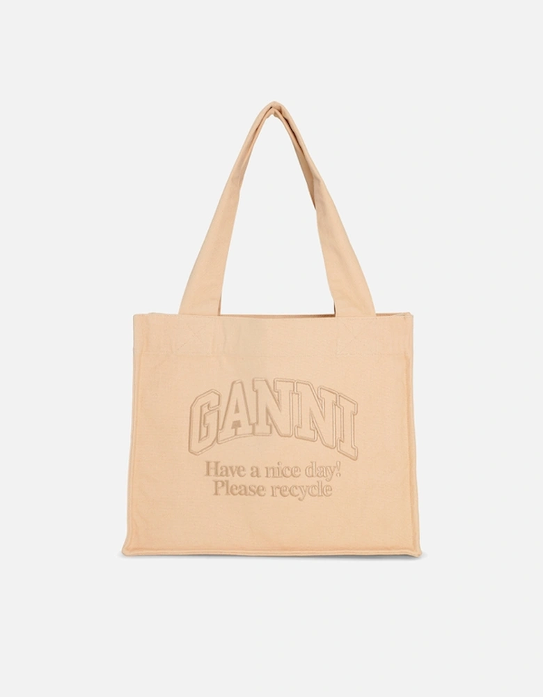 Large Easy Recycled Canvas Tote Bag