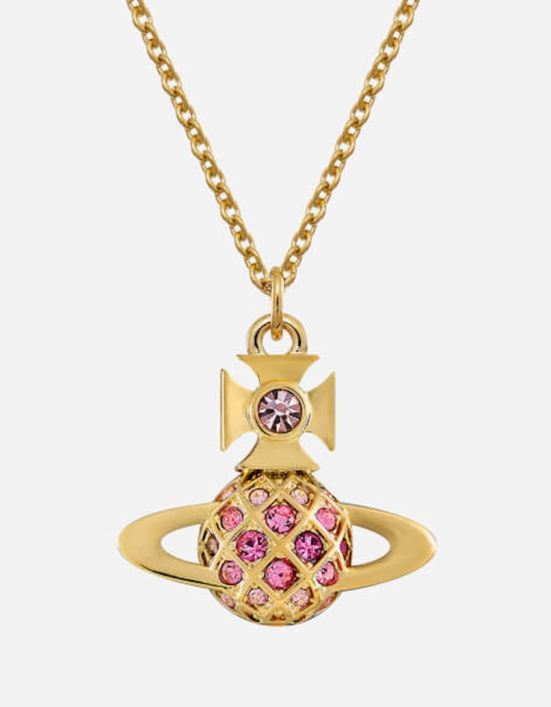 Willa Bas Relief Gold-Tone Pendant Necklace