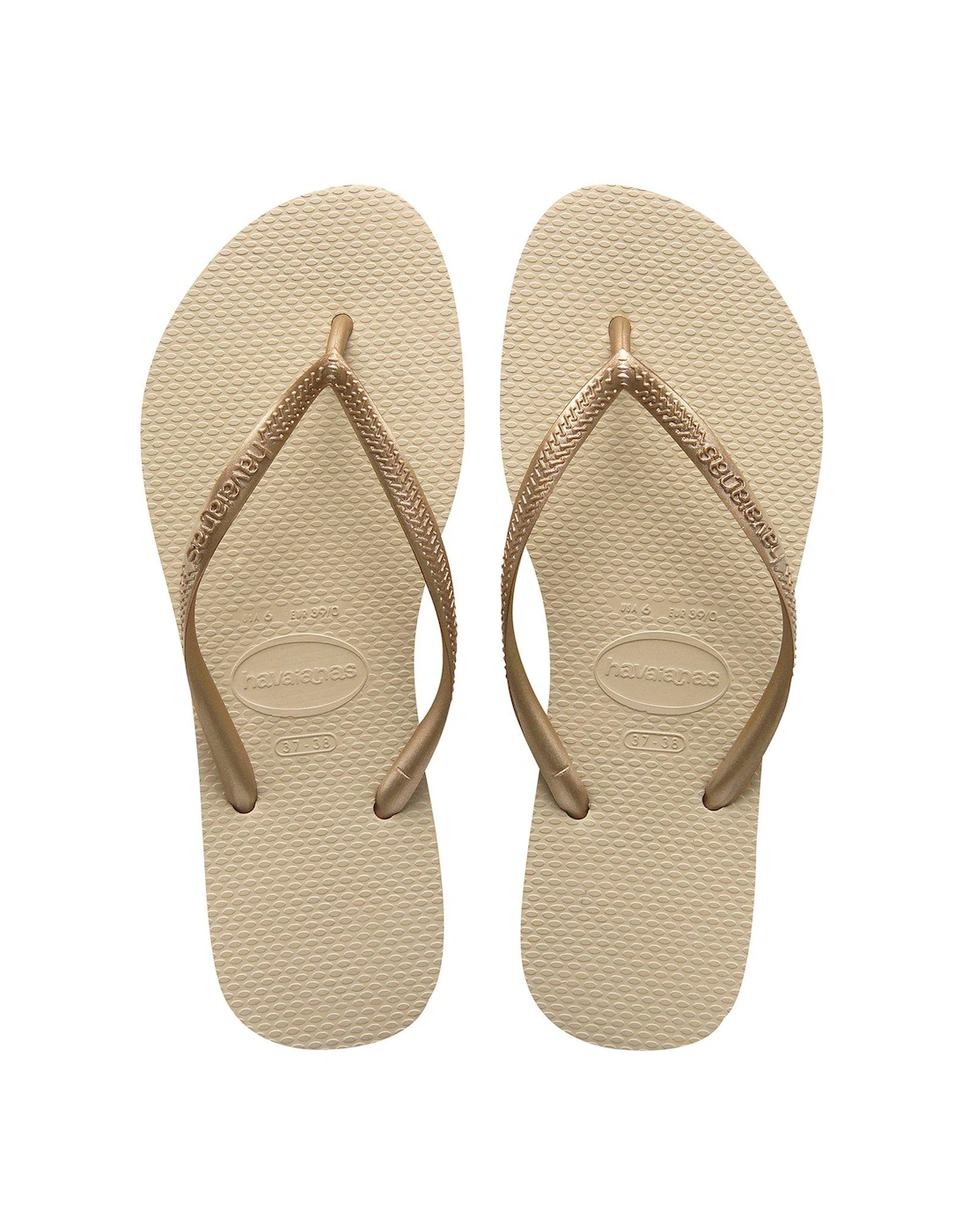 Slim Flip Flops - Sand, 2 of 1