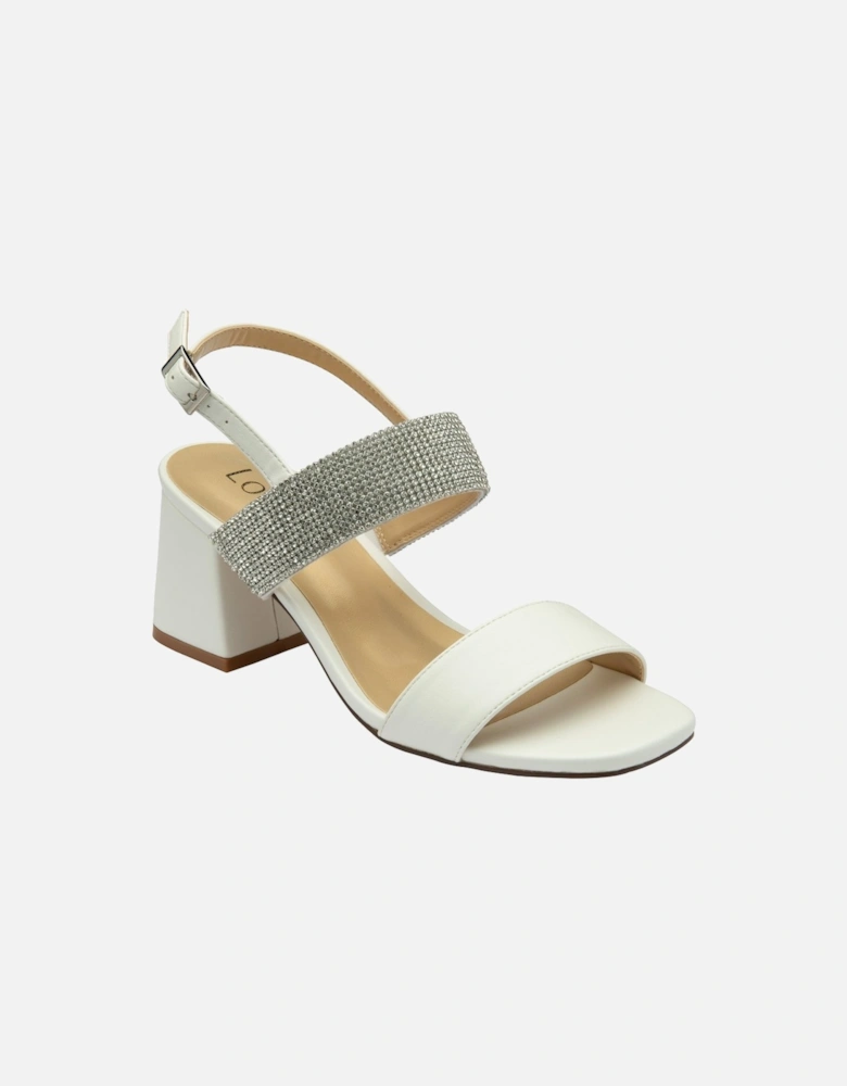 Elisena Womens Heeled Sandals