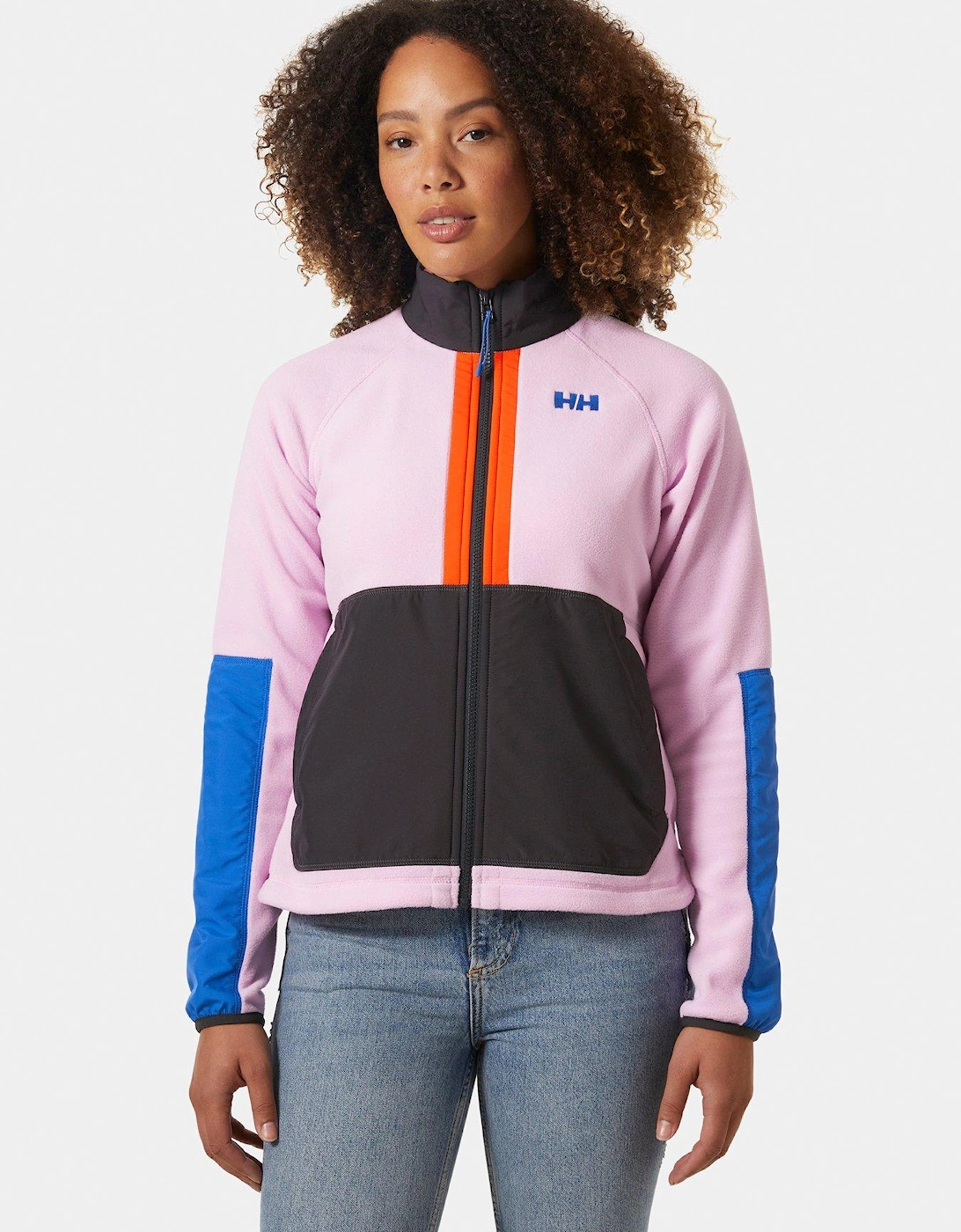 Womens Rig Fleece Jacket - Pink, 2 of 1