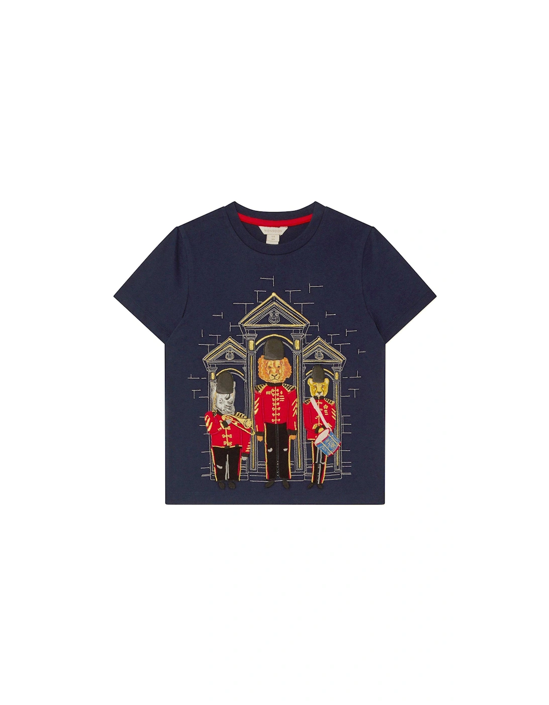 Boys Animal London Guards T-shirt - Navy, 2 of 1