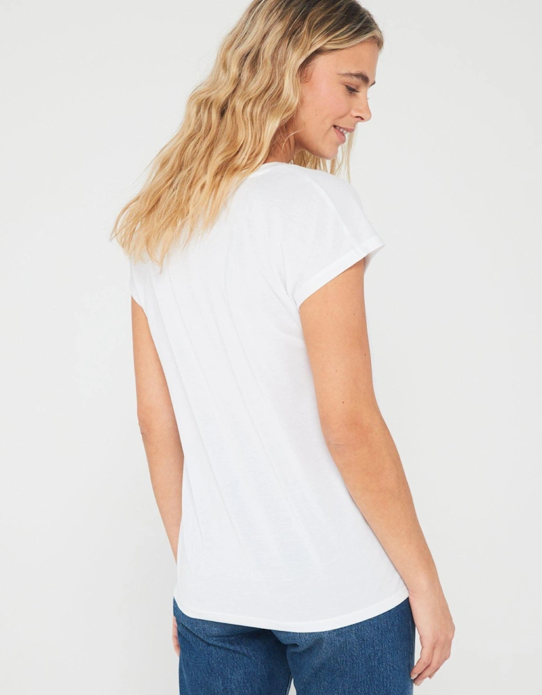Premium Cupro T-shirt - White