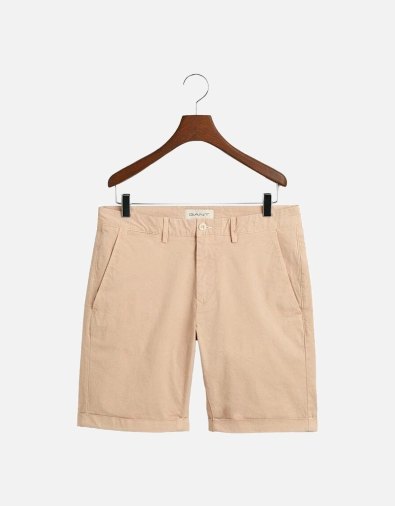 Slim Sunfaded Shorts Dry Sand