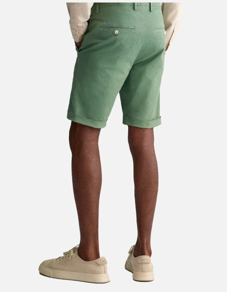 Slim Sunfaded Shorts Kalamata Green