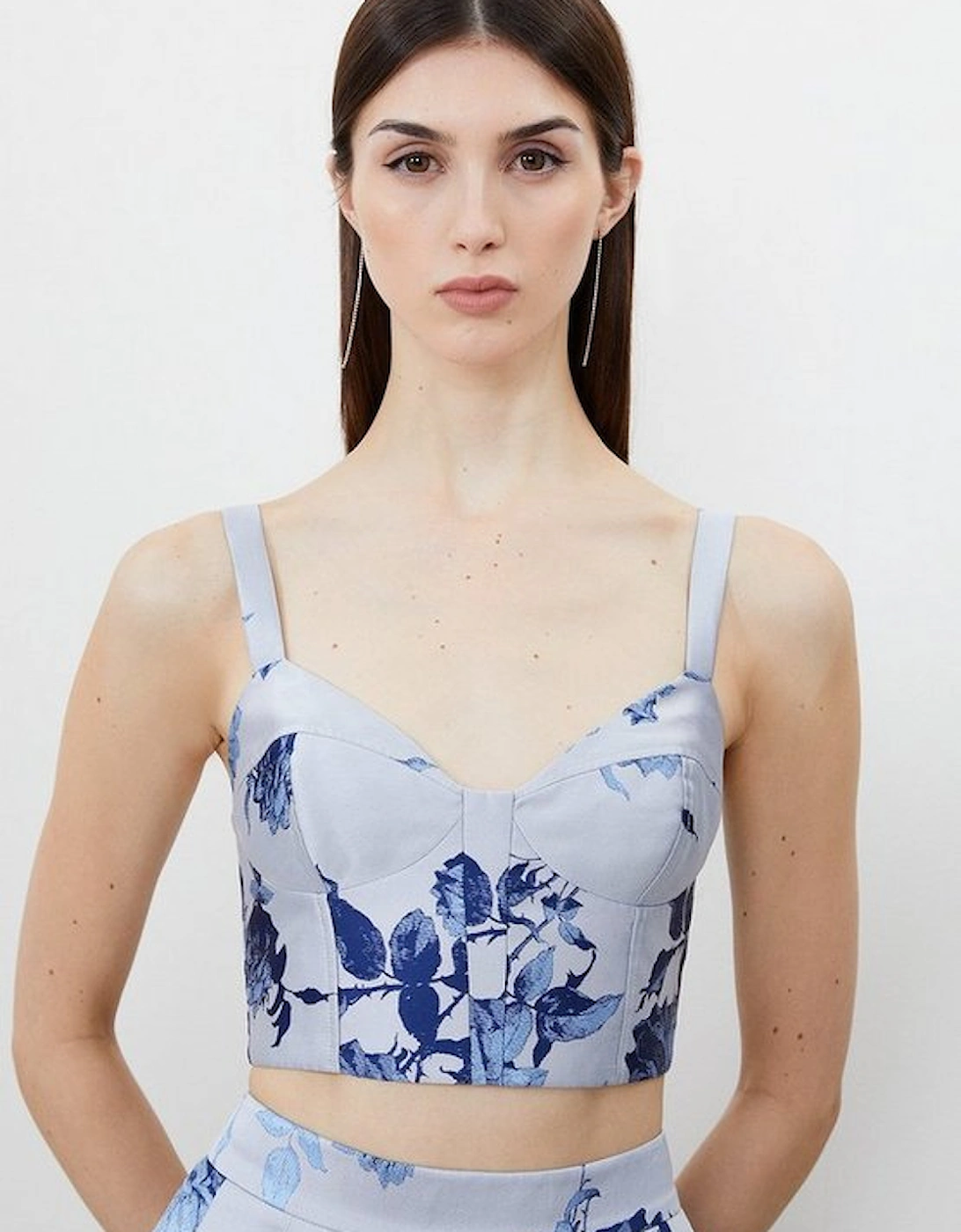 Jacquard Bodice Woven Top, 5 of 4