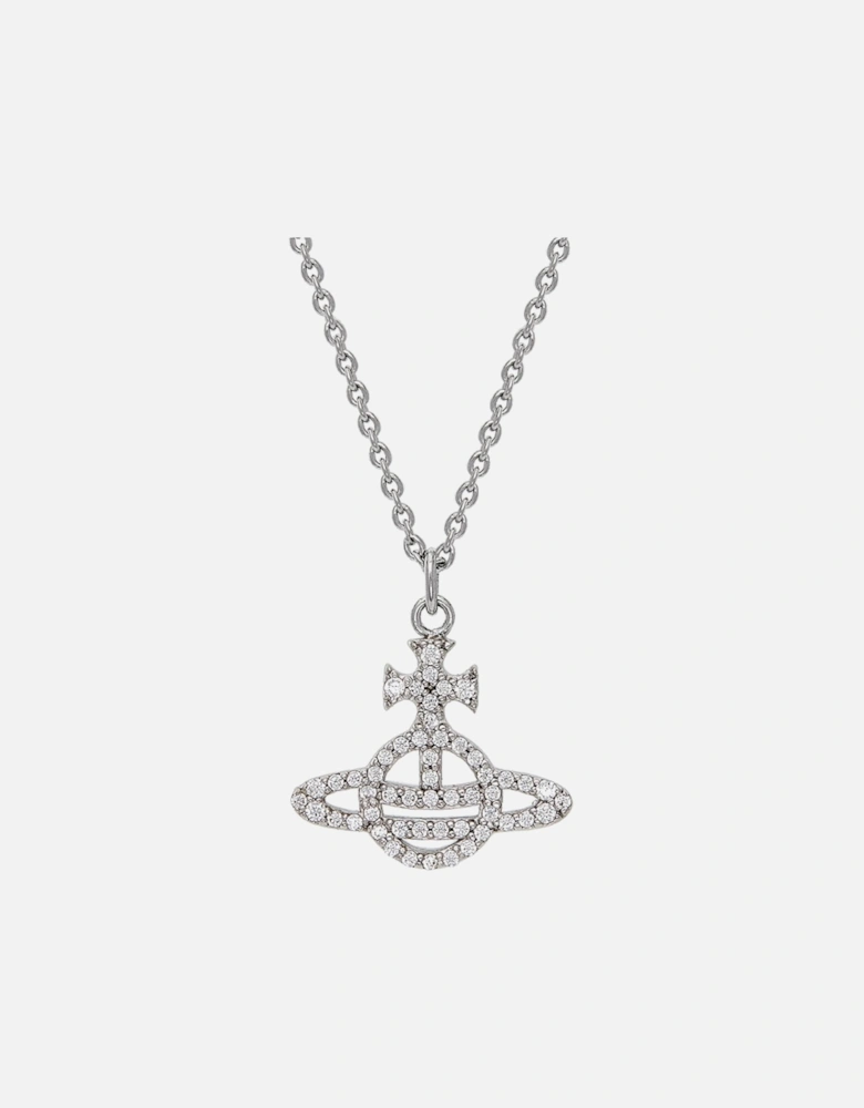 Calliope Orb Silver Pendant Necklace