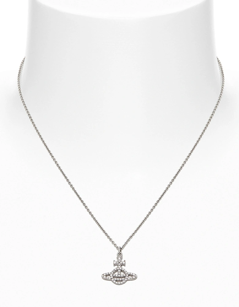 Calliope Orb Silver Pendant Necklace
