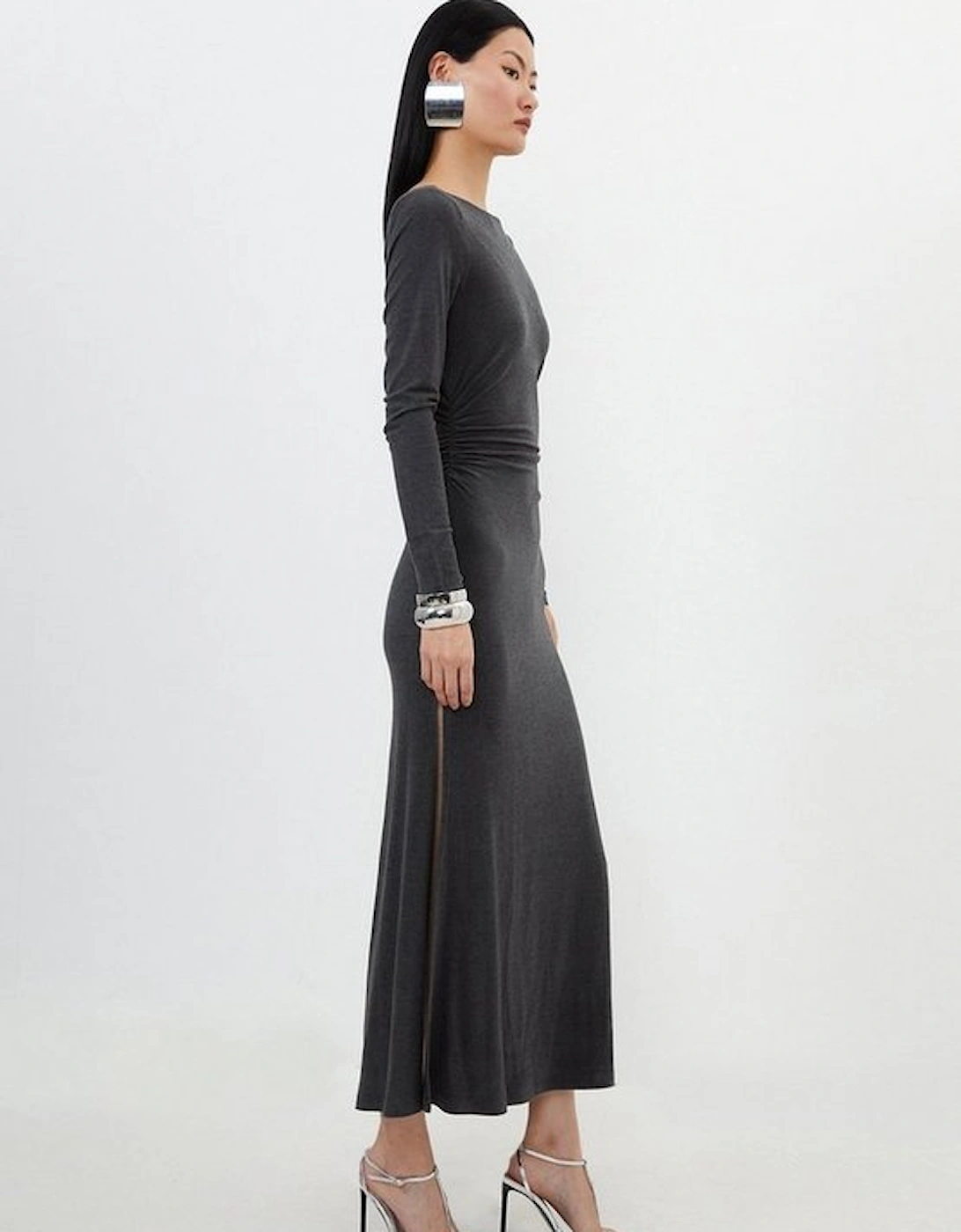 Super Soft Touch Jersey Scoop Back Midaxi Dress