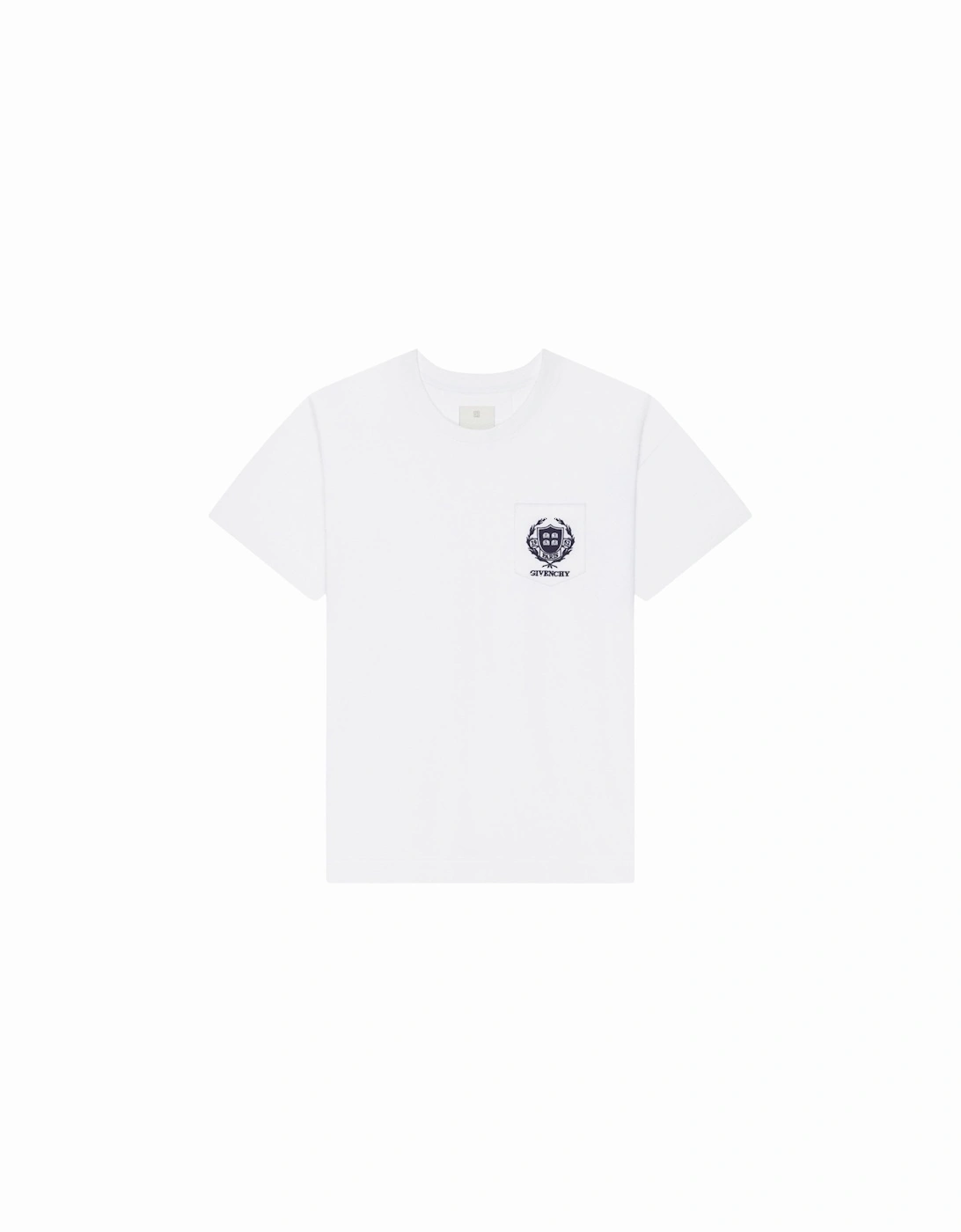 Crest Branded Cotton T-shirt White, 5 of 4