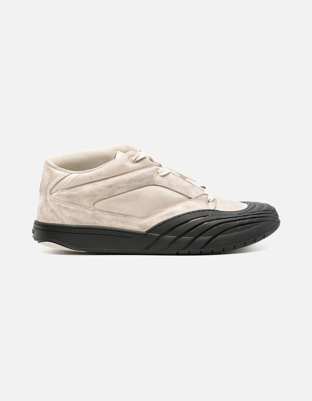 Givenchy Givenchy Men's Mid Top Skate Sneakers White/Beige