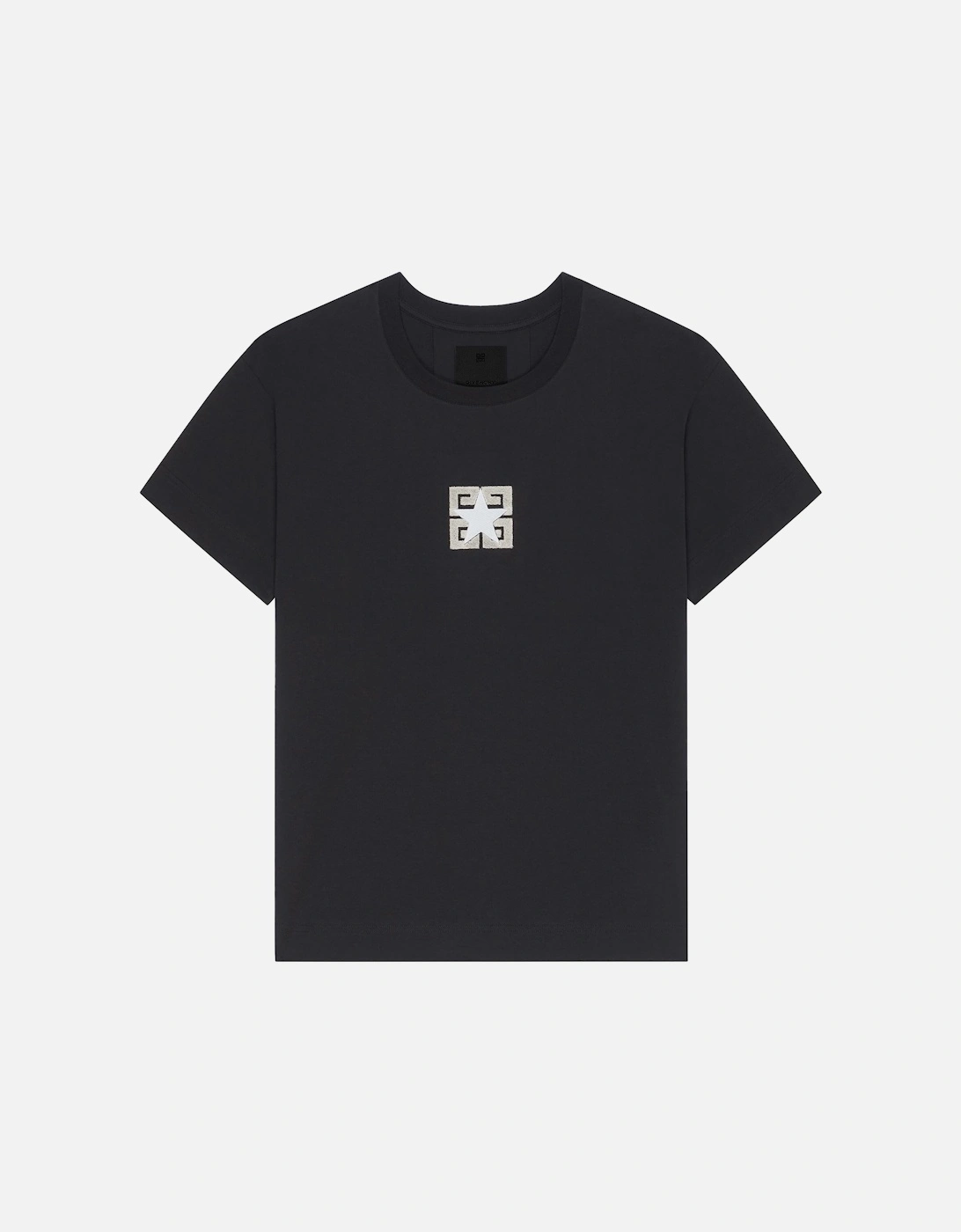 Over Fit Cotton T-shirt Black, 5 of 4