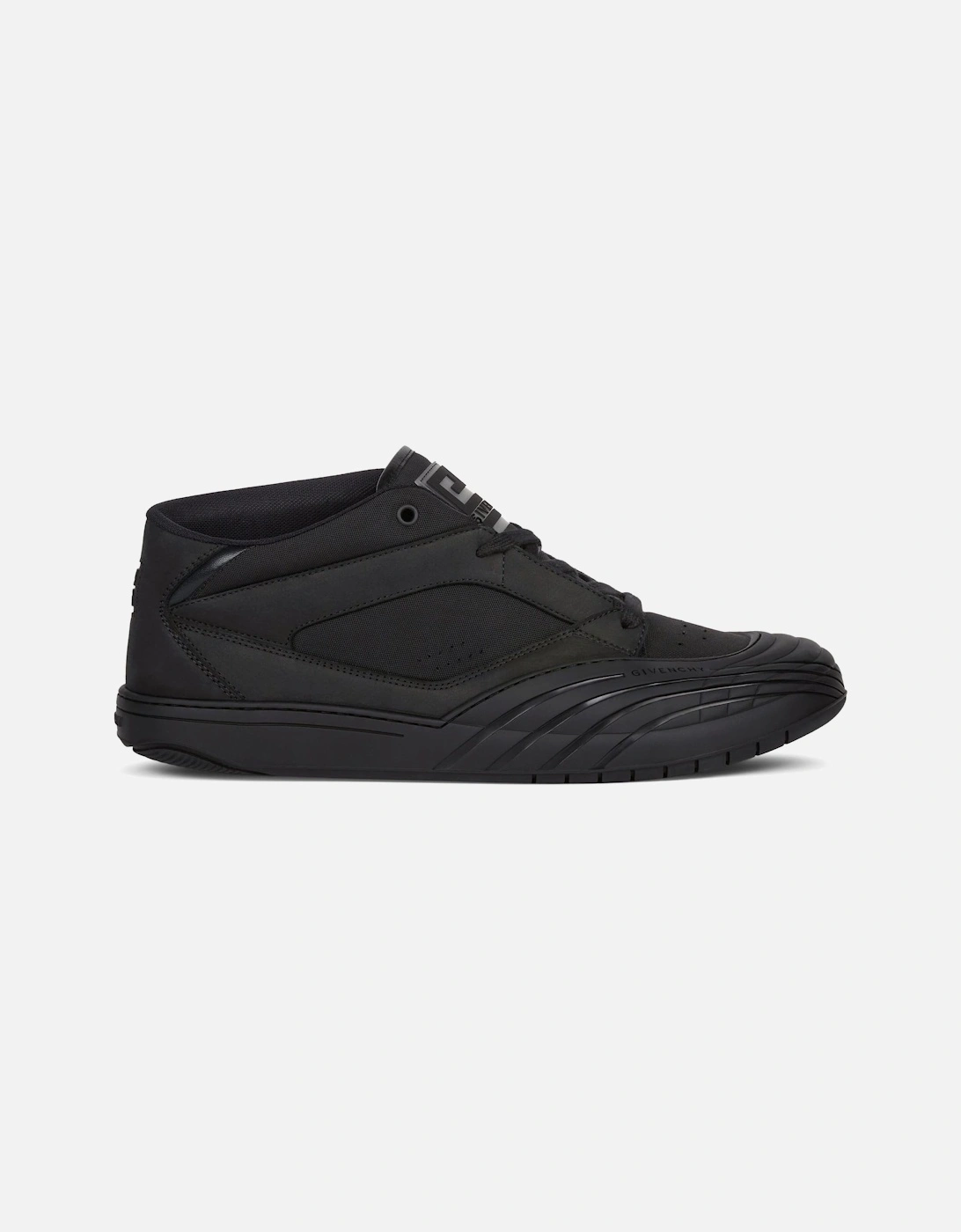 Givenchy Men's Mid Top Skate Sneakers Black - Size: 9