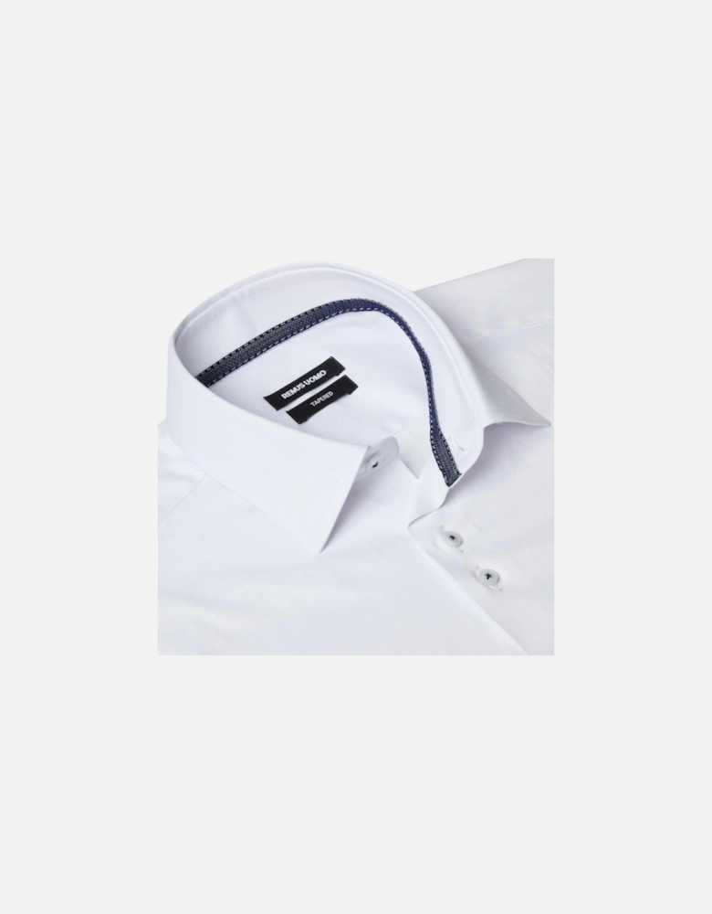 SS Stretch Semi Formal Shirt 01 White