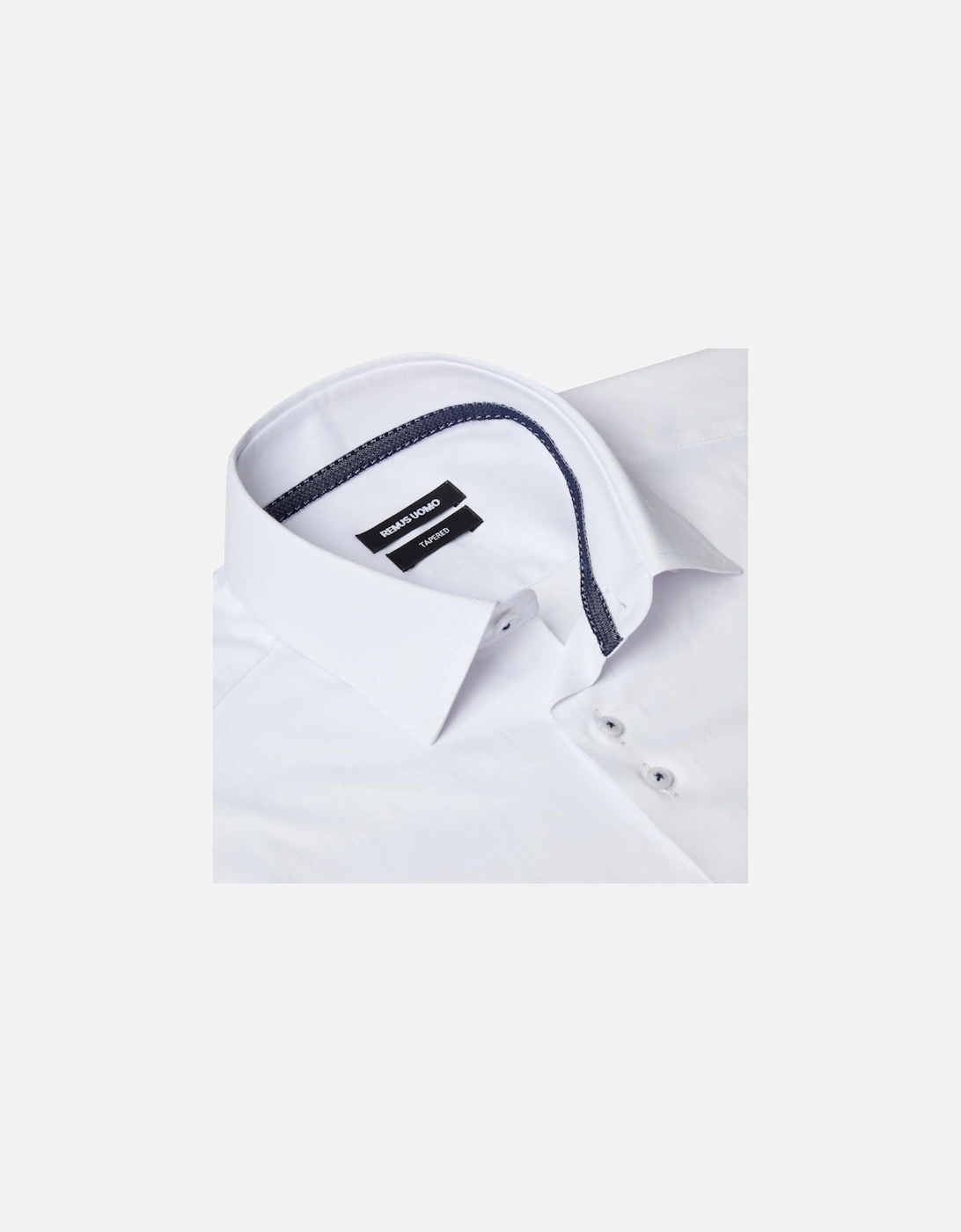 SS Stretch Semi Formal Shirt 01 White