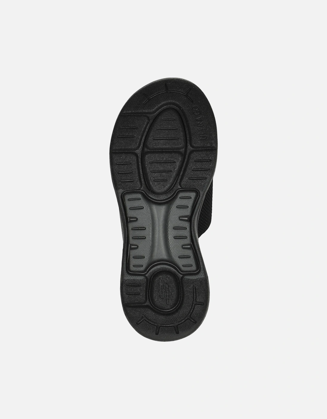 Skechers Womens Go Walk Arch Fit Sandals (Black)